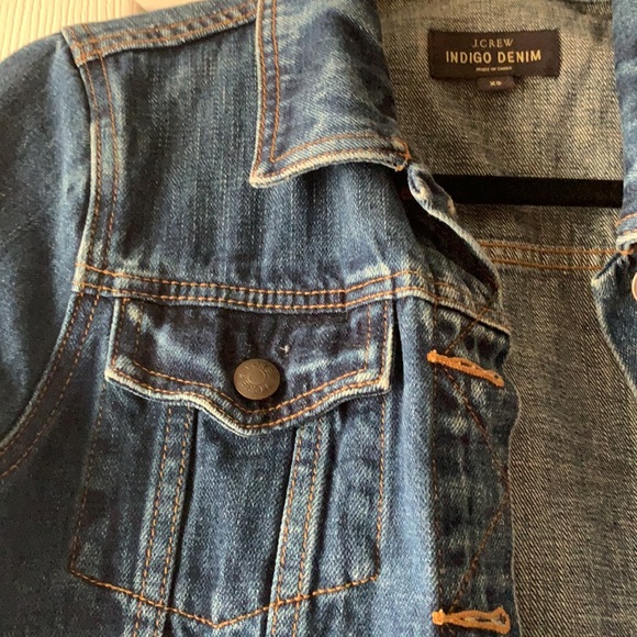 JCrew Indigo Denim Jacket - Picture 3 of 5